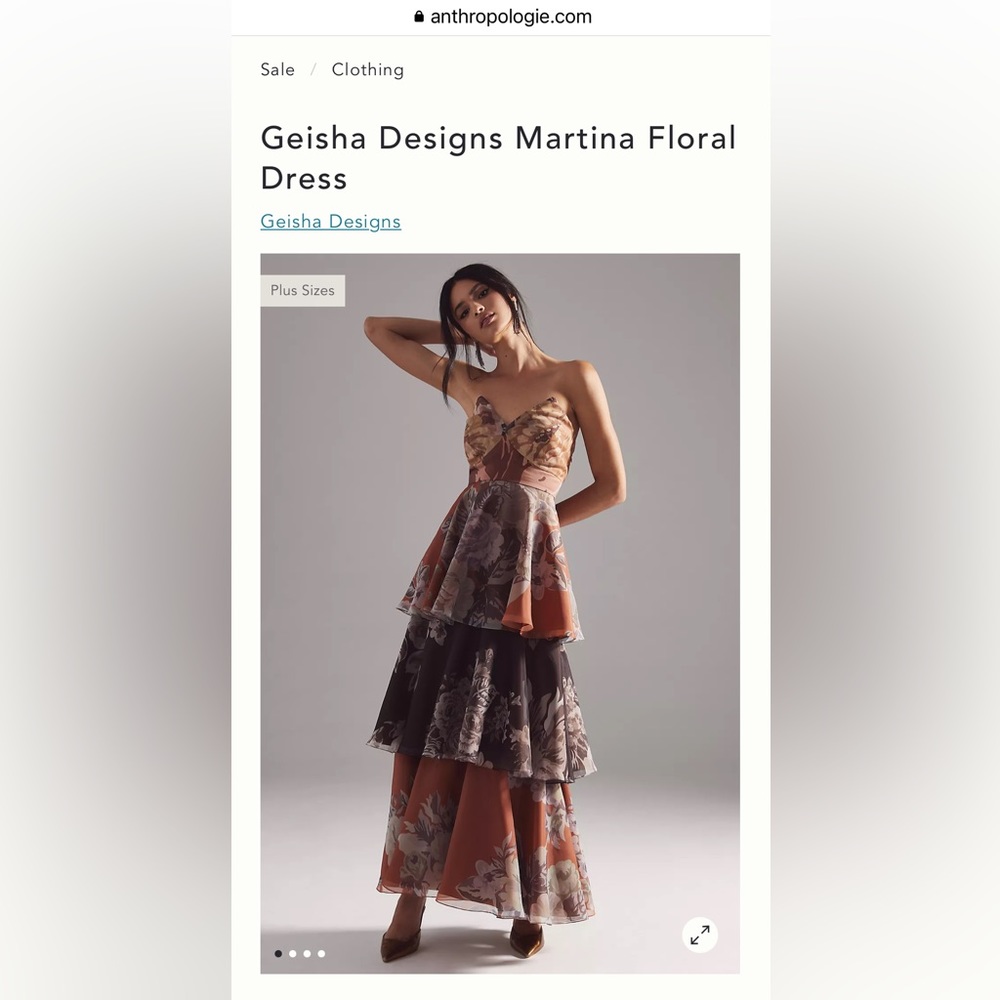Geisha Design Martina Floral Dress